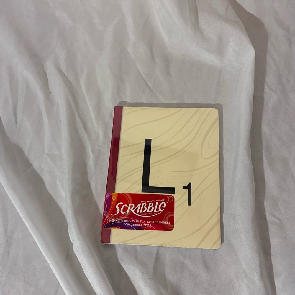 Hasbro Scrabble Lined Notebook